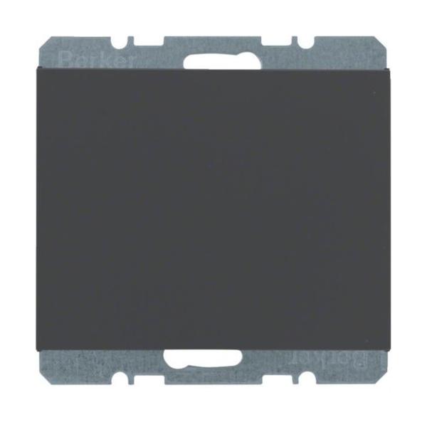 PLACA CIEGA CON BASTIDOR K1 ANTRACITA