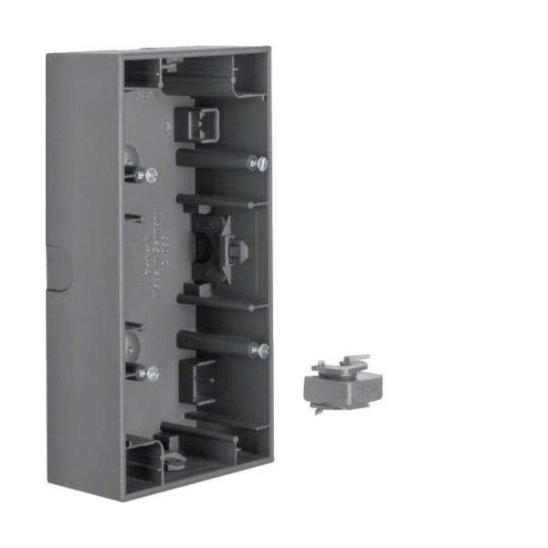 ZÓCALO 2 ELEMENTOS HORIZONTAL K1 ANTRACITA