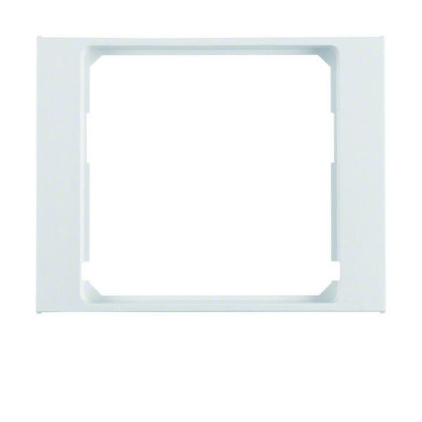 MARCO INTERMEDIA PARA PLACA BERKER K1 BLANCO POLAR