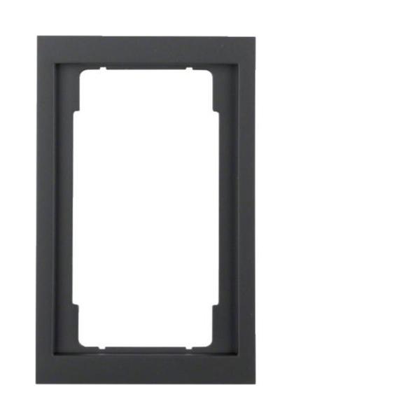 MARCO ESPECIAL PARA PULSADOR K1 ANTRACITA