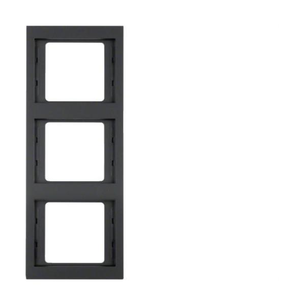 MARCO CON 3 ELEMENTOS VERTICALES K1 ANTRACITA