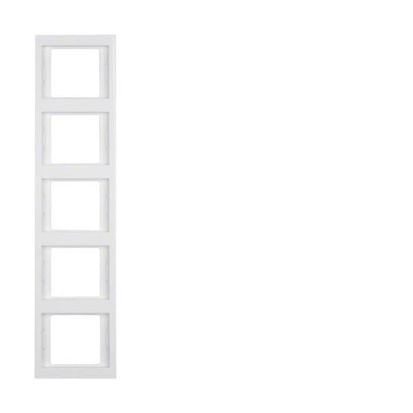 MARCO CON 5 ELEMENTOS VERTICALES K1 BLANCO POLAR