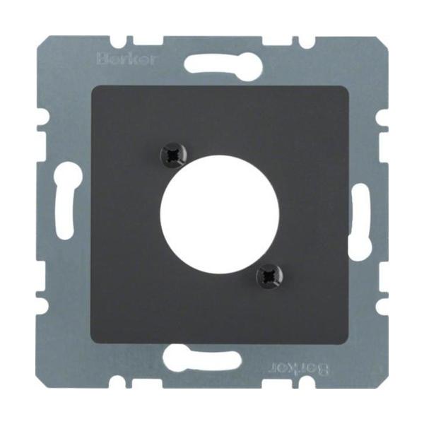PLACA CENTRAL CON BASTIDOR PARA XLR B1/B3/B7/K1 ANTRACITA