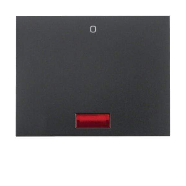 TECLA CON LENTE MECANISMO BIPOLAR/TRIPOLAR K1 ANTRACITA