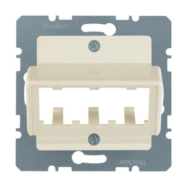 PLACA CENTRAL PARA CONECTOR MODUL2/ARSYS/K1/S1 BLANCO