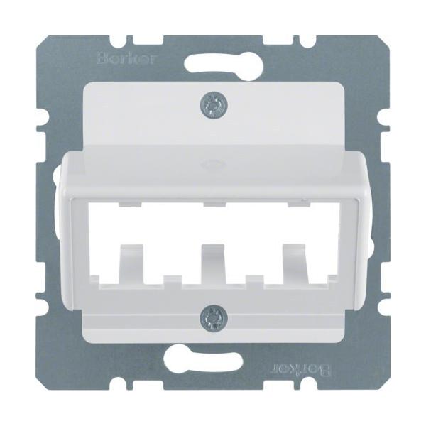 PLACA CENTRAL PARA CONECTOR MODUL2/ARSYS/K1/S1 BLANCO POLAR