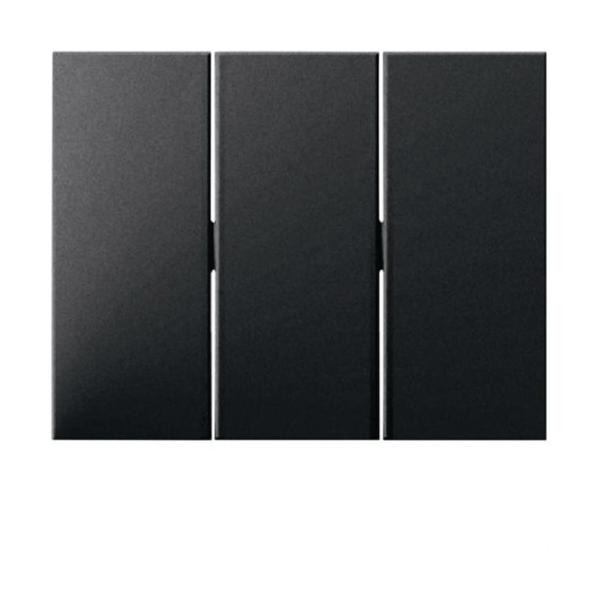 TECLA PARA MECANISMO TRIPLE S K1 ANTRACITA