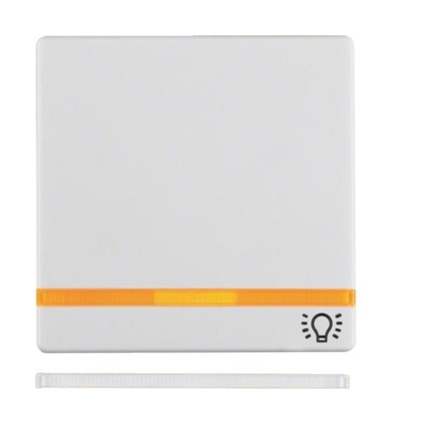 TECLA Q.1 CON LENTE+INSCRIPCIÓN LUZ BLANCO POLAR