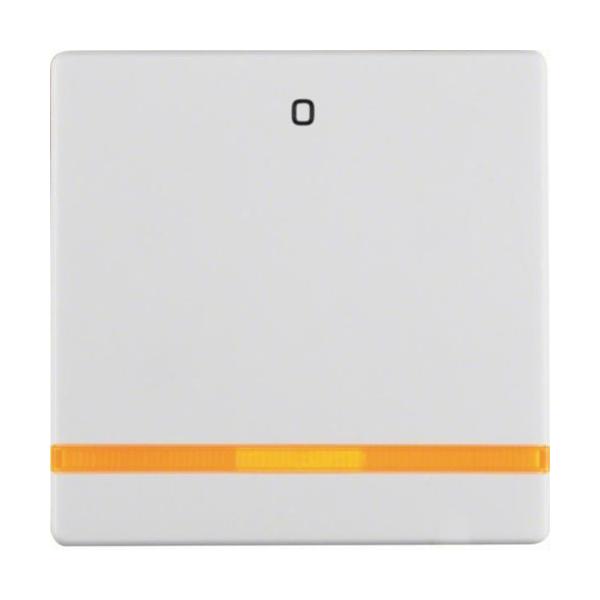 TECLA Q.1 CON LENTE+INSCRIPCIÓN 0 BLANCO POLAR