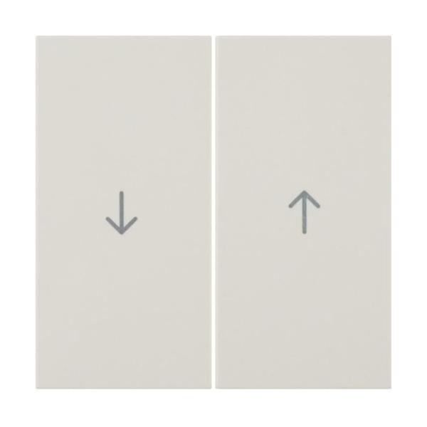 DOBLE TECLA FLECHAS PARA PERSIANA 1 BLANCO