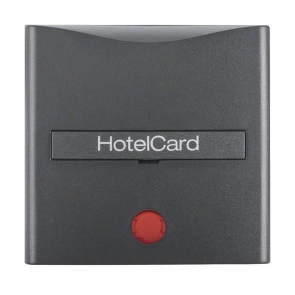 CAPERUZA CON LENTE PARA INTERRUPTOR B1/B3 ANTRACITA