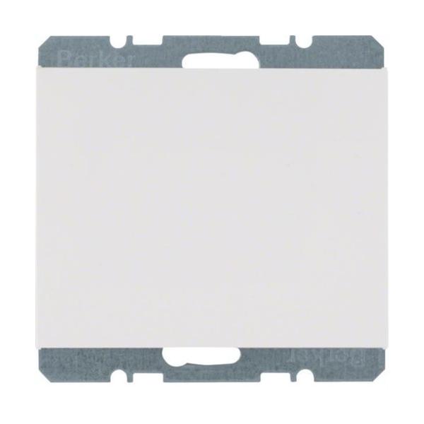 PLACA CIEGA CON BASTIDOR GARRA K1 BLANCO POLAR