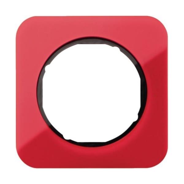 MARCO CON 1 ELEMENTO R1 ACRÍLICO ROJO / NEGRO