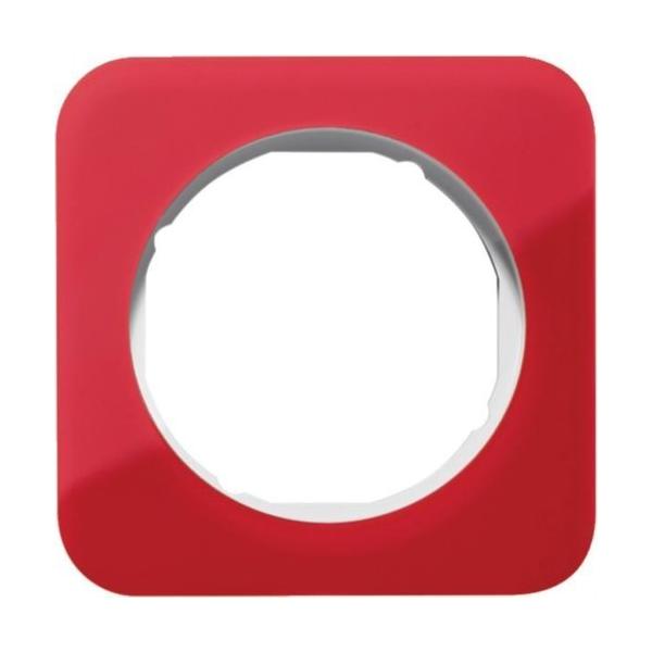 MARCO CON 1 ELEMENTO R1 ACRÍLICO ROJO / BLANCO POLAR