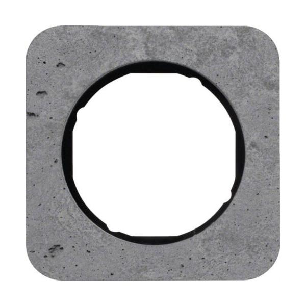 MARCO CON 1 ELEMENTO R1 HORMIGÓN/NEGRO