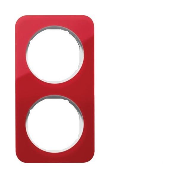 MARCO CON 2 ELEMENTOS R1 ACRÍLICO ROJO/BLANCO POLAR