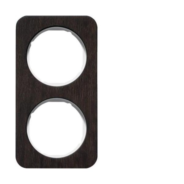 MARCO CON 2 ELEMENTOS R1 MADERA/BLANCO POLAR