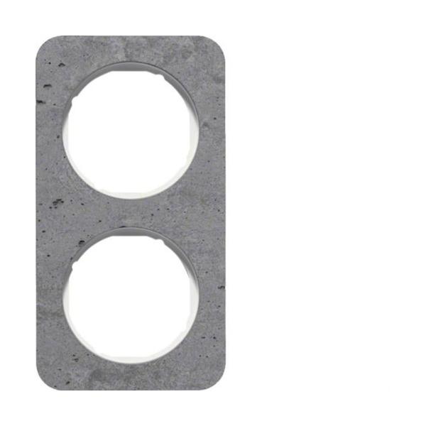 MARCO CON 2 ELEMENTOS R1 HORMIGÓN/BLANCO POLAR