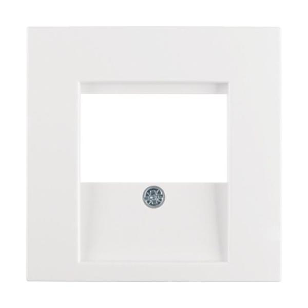 TAPA TOMA USB CARGA S1/B3/B7 BLANCO POLAR BRILLO