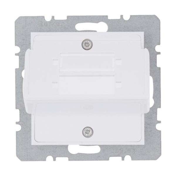 SOPORTE PARA FIBRA ÓPTICA DUPLEX-SC LUMINA2 BLANCO POLAR