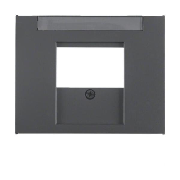 TAPA TOMA USB CARGA K.1/K.5 ANTRACITA