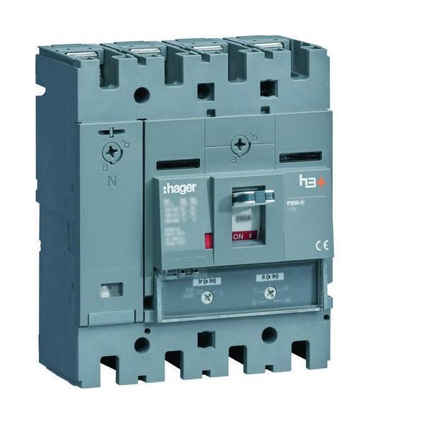 INTERRUPTOR AUTOMTICO CAJA MOLDEADA h3+ P250 4P4D N0-50% 250A 40kA REL TM