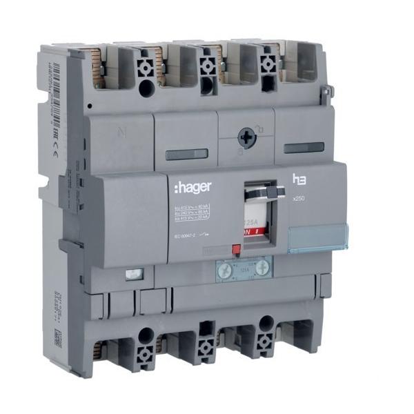 INTERRUPTOR AUTOMTICO X250 4P3DN/2 40kA 125A TM REGULABLE