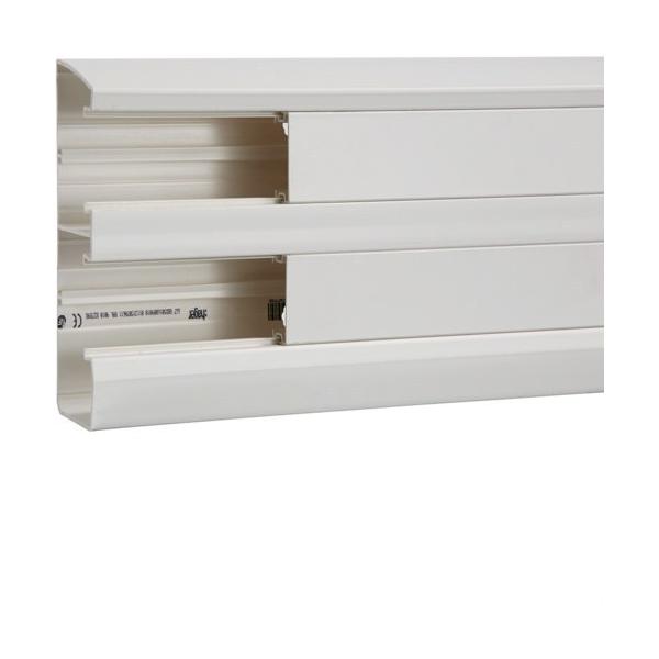 CANAL PORTAMECANISMOS QUERAZ 50x160mm EN PVC BLANCO NIEVE