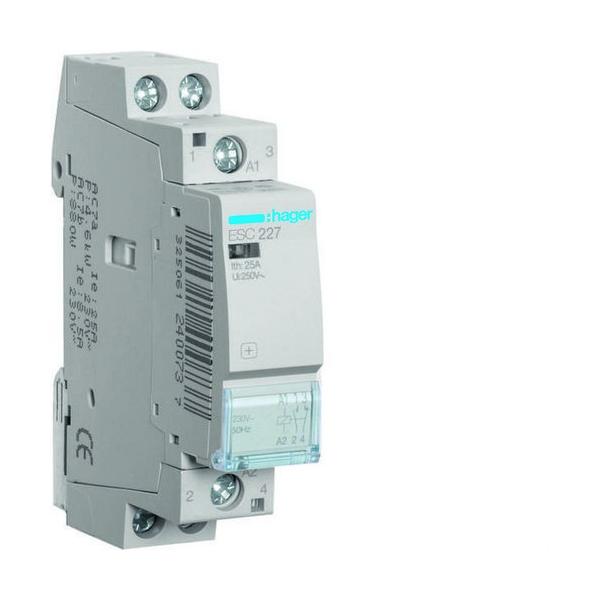 CONTACTOR 25A 1NA+1NC 230V