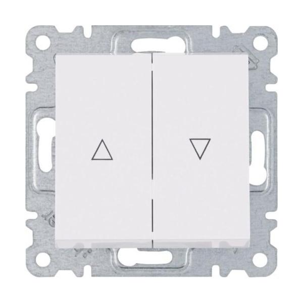 INTERRUPTOR PERSIANA LUMINA2 BLANCO POLAR