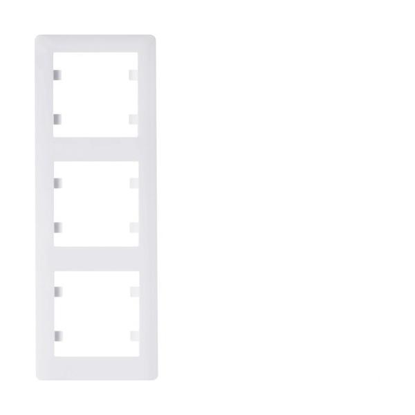 MARCO CON 3 ELEMENTOS VERTICALES LUMINA2 BLANCO POLAR