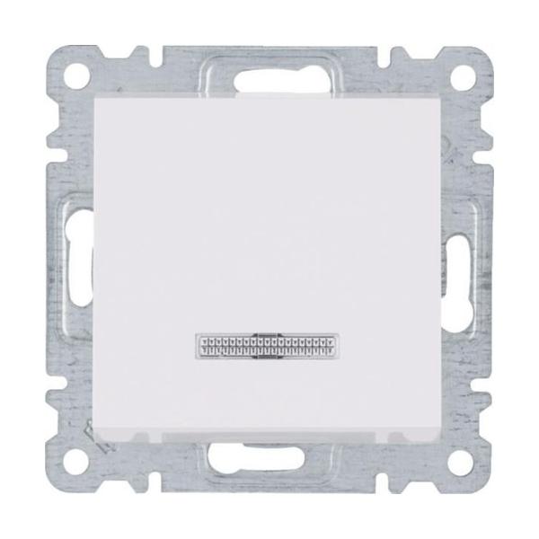 PULSADOR INDICADOR LUMINOSO LUMINA2 BLANCO POLAR