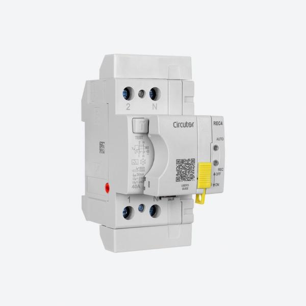 INTERRUPTOR DIFERENCIAL AUTORREARMABLE REC4-2P-40-30M TIPO A