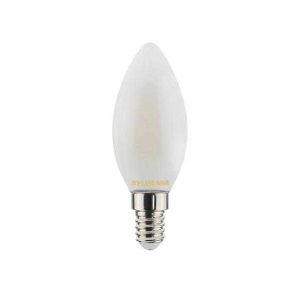 LÁMPARA LED TOLEDO RETRO VELA 4,5W 470lm 827 E14