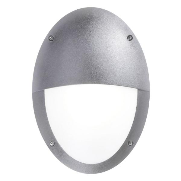 APLIQUE TEIA VERTICAL HOOD IP66 E27 23W GRIS