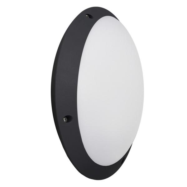 APLIQUE TEIA OVAL IP66 E27 23W NEGRO