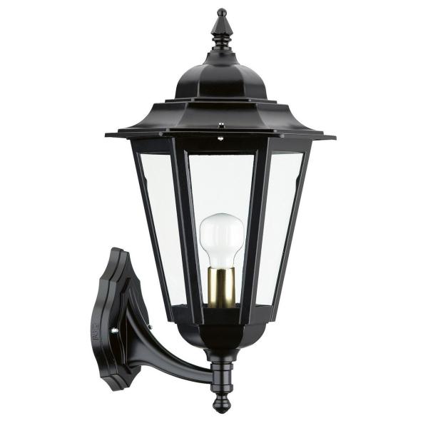 APLIQUE CLSICO ELITE 6 MEDIUM IP43 E27 42W CRISTAL MATIZADO NEGRO