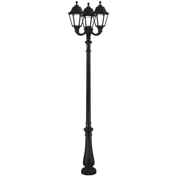 FAROLA INDURA BIG-6 IP65 3xGX53 NEGRO