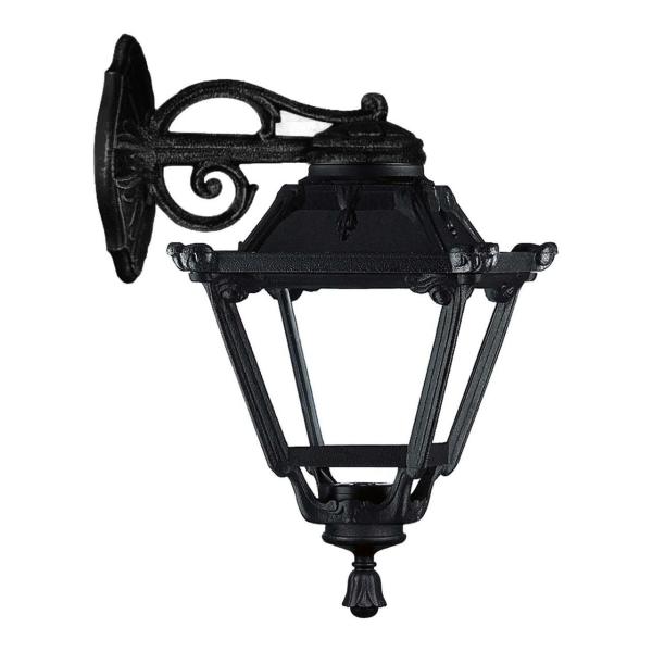 APLIQUE CLSICO INDURA MINI 4 IP55 E27 42W NEGRO