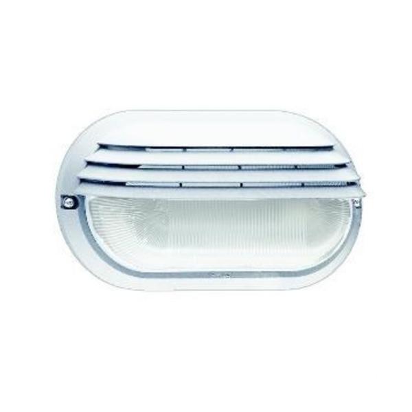 APLIQUE FAR OVAL SMALL IP44 E27 12W BLANCO