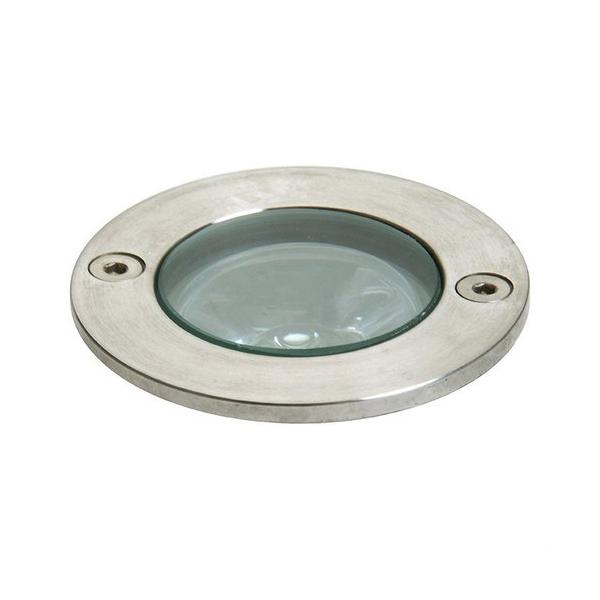 EMPOTRABLE SUELO REDONDO GLASS IP67 LED 1x1W INOXIDABLE