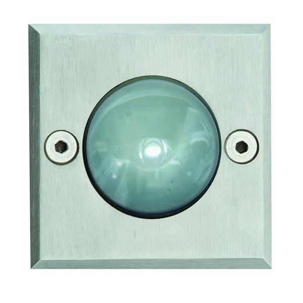 EMPOTRABLE SUELO CUADRADO GLASS IP67 LED 1W INOXIDABLE