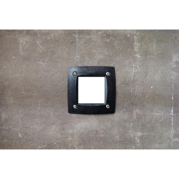 EMPT.PARED DEVON SQ.IP66 GX53 LED T2 3W 380lm/395lm/415lm CRI80