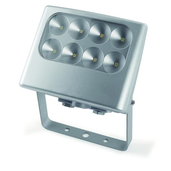 PIQUETA IP5 LED 4 8x3W ALUMINIO/GRIS