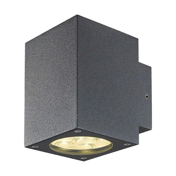 APLIQUE BINDO SQUARE IP54 LED 12W 872lm ANTRACITA