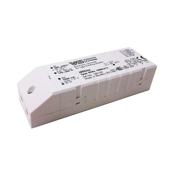 TRANSFORMADOR ELÉCTRICO 1050mA 20W IP40 220-240VAC