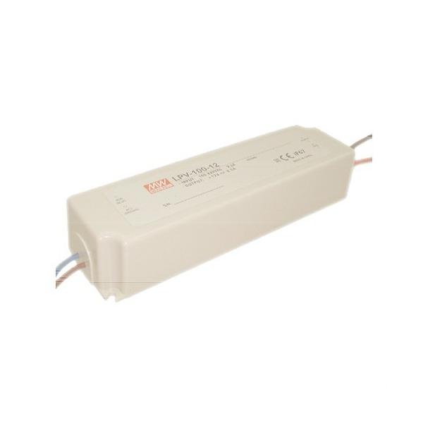 TRANSFORMADOR ELÉCTRICO 24VCC 100W IP30 90-295VAC