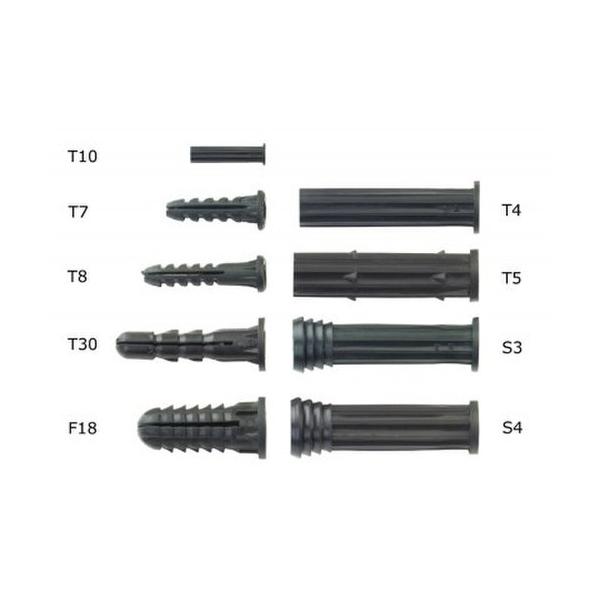 TACO T-4 DIMETRO TALADRO 16 PARED NORMAL