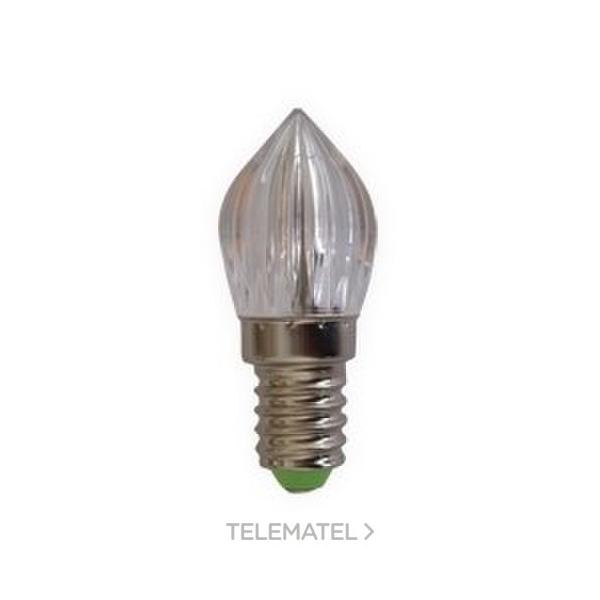 LÁMPARA LED t26 DECORATIVA VOTIVA 10-24V 1,5W BLANCO