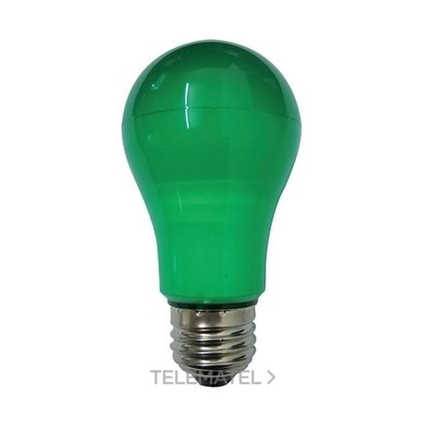 LMPARA LED ESTNDAR COLOR 6W E27 VERDE